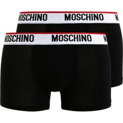 Moschino Underwear 2 PACK Panty black. Czarne bokserki męskie marki Moschino Underwear, z bawełny. Za 129,00 zł.