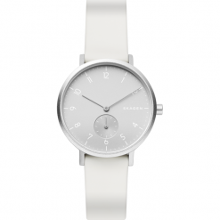 Zegarek SKAGEN - Aaren Kulor SKW2763 White Silicone/White. Białe zegarki damskie Skagen. W wyprzedaży za 329,00 zł.
