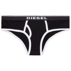 Figi klasyczne Diesel Ufpn-Oxi 00SEX1 0EAUF. Czarne figi damskie Diesel, xs, bez wzorów, z elastanu. W wyprzedaży za 59,00 zł.
