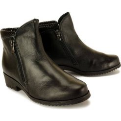 COMFORTABEL 991554-1 schwarz, botki damskie. Botki damskie Comfortabel, z polaru, bez obcasa, na obcasie, na zamek. Za 419,90 zł.