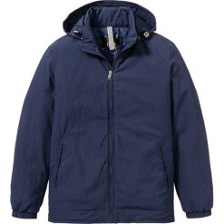 Kurtka przejściowa z kory bonprix ciemnoniebieski. Niebieskie kurtki męskie bonprix, m, bez wzorów, bez kaptura. Za 189,99 zł.