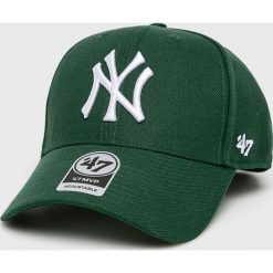 47brand - Czapka. Zielone czapki męskie 47brand, z wełny. W wyprzedaży za 49,90 zł.