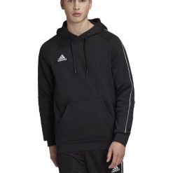 ADIDAS CORE 18 > CE9068. Bluzy męskie Adidas, xs, bez wzorów, z bawełny, klasyczne, z kapturem, bez rękawów, bez kaptura. Za 159,99 zł.