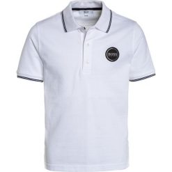 T-shirty chłopięce: BOSS Kidswear LOGO RUND Koszulka polo weiß
