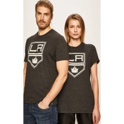 47brand - T-shirt. Szare bluzki damskie 47brand, s, z nadrukiem, z bawełny, casualowe, z okrągłym kołnierzem. W wyprzedaży za 49,90 zł.