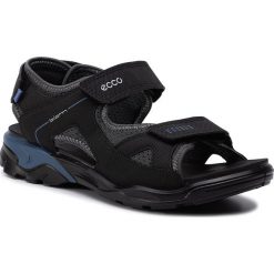 Sandały ECCO - Biom Raft 70060356340 Black/Dark Shadow. Czarne sandały chłopięce ecco, z materiału. W wyprzedaży za 239,00 zł.