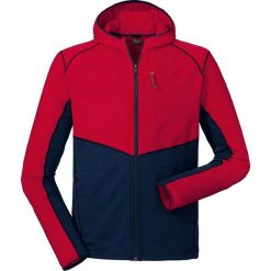 Kurtka polarowa "Richfield" w kolorze granatowo-czerwonym. Czerwone bluzy męskie Schöffel, m, bez wzorów, z wełny, bez kaptura. W wyprzedaży za 279,95 zł.