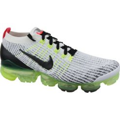 Nike Air Vapormax Flyknit 3 AJ6900-100 43 Białe. Białe buty sportowe męskie Nike, z syntetyku, bez zapięcia, do biegania. W wyprzedaży za 799,99 zł.