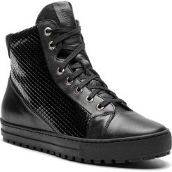 Sneakersy GINO ROSSI - Aversa DTH224-F46-0006-9999-F 99/99. Czarne półbuty damskie marki Gino Rossi, na co dzień, bez wzorów, ze skóry, bez obcasa, na płaskiej podeszwie, bez zapięcia. W wyprzedaży za 299,00 zł.
