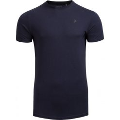 T-shirt męski TSM600 - GRANAT - Outhorn. Pomarańczowe koszulki męskie marki Outhorn, na zimę, m, z bawełny. W wyprzedaży za 20,99 zł.