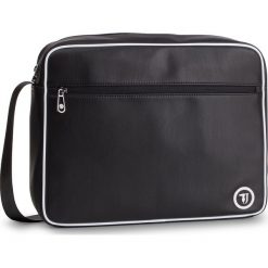 Torba na laptopa TRUSSARDI JEANS - T-Cube Reporter 71B00121 K308. Czarne torby męskie skórzane Trussardi Jeans, bez wzorów, z jeansu. Za 619,00 zł.