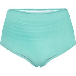 Figi bikini bonprix turkusowy. Niebieskie bikini bonprix, z nadrukiem. Za 34,99 zł.