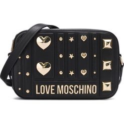 Love Moschino Cross body bag Czarny. Czarne torebki klasyczne damskie Love Moschino, w paski, z materiału, bez dodatków. Za 865,95 zł.