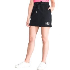 Calvin Klein Monogram Spódnica Czarny. Czarne spódniczki damskie s, z bawełny. Za 292,95 zł.