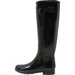 Buty zimowe damskie: Hunter ORIGINAL REFINED GLOSS Kalosze black