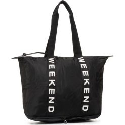 Torebka WEEKEND MAX MARA - 55112202600 Black 003. Czarne torebki klasyczne damskie Weekend Max Mara, bez wzorów, z materiału, eleganckie, bez dodatków. Za 529,00 zł.