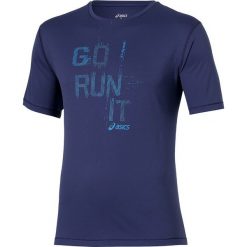 Asics Koszulka Short Sleeve Tee niebieska r. S (125141 8133). Niebieskie koszulki sportowe męskie Asics, m. Za 85,00 zł.