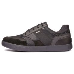 Geox Tenisówki Męskie Taiki B Abx 43 Czarny. Czarne tenisówki męskie marki Geox, z materiału. W wyprzedaży za 448,00 zł.
