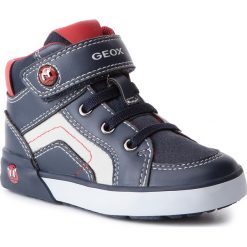 Sneakersy GEOX - B Kilwi B. D B94A7D 054FU C4078 M Navy/Dk Navy. Niebieskie trampki chłopięce Geox, bez wzorów, ze skóry ekologicznej, bez zapięcia. Za 239,00 zł.