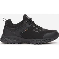 Czarno-Szare Buty Trekkingowe Jhaerithe. Czarne buty sportowe męskie Born2be, bez zapięcia. Za 129,99 zł.
