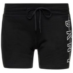 Szorty sportowe DKNY Sport DP9S4610. Białe spodnie damskie DKNY Sport, s, z bawełny. W wyprzedaży za 119,00 zł.