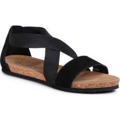 Sandały LASOCKI - ARC-ALPINA-11 Black. Czarne klapki damskie Lasocki, bez wzorów, ze skóry, bez obcasa. Za 119,99 zł.
