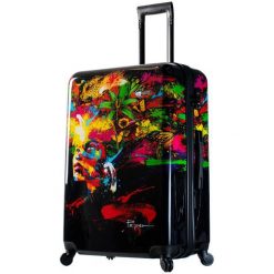 Mia Toro Walizka m1097/3-L. Brązowe walizki marki Mia Toro, bez wzorów, sportowe. W wyprzedaży za 449,00 zł.