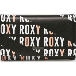 Roxy - Portfel. Czarne portfele damskie Roxy, bez wzorów, z materiału. Za 109,90 zł.