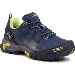Trekkingi CMP - Tauri Low Trekking Shoes Wp 38Q9967 Plutone N933. Niebieskie trapery męskie CMP, z tworzywa sztucznego, bez zapięcia, trekkingowe. W wyprzedaży za 339,00 zł.