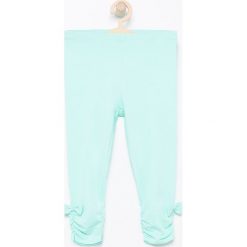 Legginsy dziewczęce: Legginsy rybaczki – Zielony