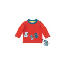 Sigikid Boys Bluzka pureed pumpkin - czerwony - Gr.Moda (6 - 24 miesięcy ). Czerwone bluzy niemowlęce marki SIGIKID, z bawełny. Za 109,00 zł.