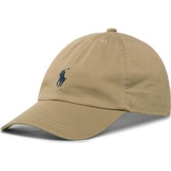 Czapka z daszkiem POLO RALPH LAUREN - Clsc Cap 323552489002 Cls Khaki. Brązowe czapki męskie Polo Ralph Lauren, bez wzorów, z bawełny. Za 139,00 zł.