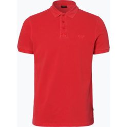 Joop - Męska koszulka polo – Ambrosio, czerwony. Czerwone koszulki męskie JOOP!, m, bez wzorów, bez rękawów. Za 299,95 zł.