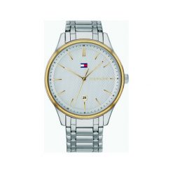 Tommy Hilfiger Zegarek Srebrny. Szare zegarki męskie TOMMY HILFIGER, srebrne. Za 821,95 zł.