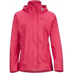 Marmot Wm's Precip Jacket Hibiscus L. Różowe kurtki sportowe damskie marki Marmot, l. W wyprzedaży za 379,00 zł.
