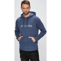 Columbia - Bluza Basic Logo II Hoodie. Szare bejsbolówki męskie Columbia, l, z aplikacjami, z bawełny, z kapturem. W wyprzedaży za 219,90 zł.