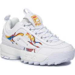 Sneakersy FILA - Disruptor Calabrone Low Wmn 1010609.90A Calabrone. Białe półbuty damskie Fila, ze skóry ekologicznej. Za 519,00 zł.