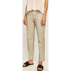 Pepe Jeans - Spodnie Marieta. Spodnie damskie Pepe Jeans, bez wzorów, z elastanu. W wyprzedaży za 279,90 zł.