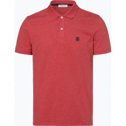 Selected - Męska koszulka polo, czerwony. Czerwone koszulki męskie Selected, m, bez wzorów, bez rękawów. Za 99,95 zł.