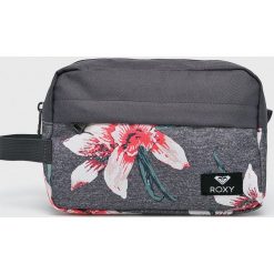Roxy - Kosmetyczka. Szare kosmetyczki damskie Roxy, z materiału. W wyprzedaży za 79,90 zł.