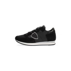 Buty Philippe Model TRLD 5004 TROPEZ. Czarne trampki i tenisówki damskie Philippe Model, bez wzorów, bez zapięcia. Za 830,26 zł.
