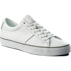 Tenisówki POLO RALPH LAUREN - Sayer 816702987001 White. Białe półbuty męskie Polo Ralph Lauren, na co dzień, bez wzorów, z gumy, klasyczne, bez zapięcia. Za 439,90 zł.