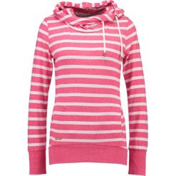 Bluzy rozpinane damskie: Ragwear BEAT Bluza z kapturem raspberry