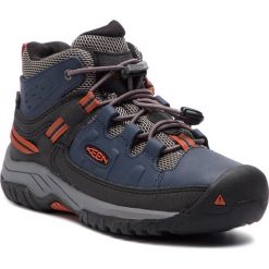 Trekkingi KEEN - Targhee Mid Wp 1019835 Blue Nights/Rooibos Tea. Niebieskie śniegowce dziewczęce Keen, bez zapięcia. W wyprzedaży za 249,00 zł.