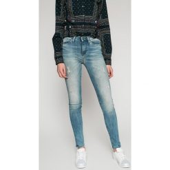 Tommy Hilfiger - Jeansy Como. Niebieskie rurki damskie marki TOMMY HILFIGER, z elastanu. W wyprzedaży za 429,90 zł.