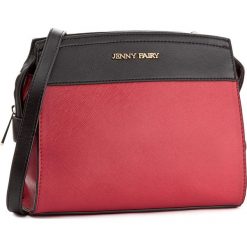 Torebka JENNY FAIRY - RH0534 Czerwony. Czarne listonoszki damskie marki Jenny Fairy, ze skóry ekologicznej. Za 79,99 zł.