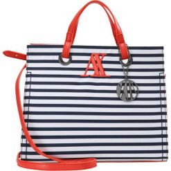 Torebki klasyczne damskie: Armani Exchange Torebka white/navy
