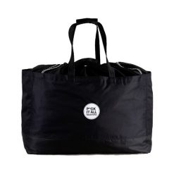 Torba podróżna Bazarówka Black. Czarne torby podróżne Bazarowka, bez wzorów. Za 159,00 zł.
