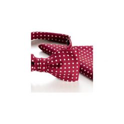 Komplet Mucha wiązana REUS bordo +poszetka +spinki do mankietów. Czerwone muszki męskie HisOutfit. Za 149,00 zł.