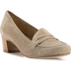 Buty damskie. Brązowe czółenka damskie Wittchen, ze skóry. W wyprzedaży za 399,90 zł.